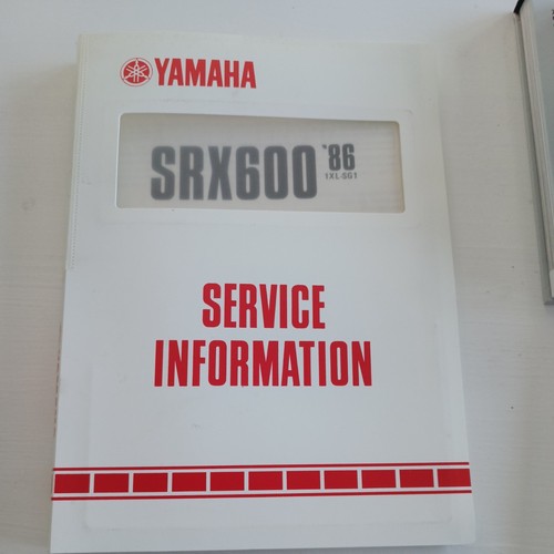 Yamaha srx600 service - srx600,