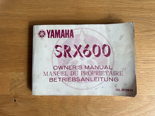 Yamaha srx 600 - srx, 1xl-28199-81